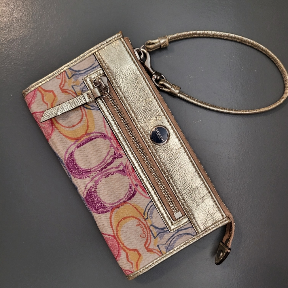 Coach wristlet